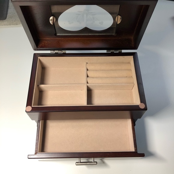 Wooden Jewelry Box - Picture 1 of 6